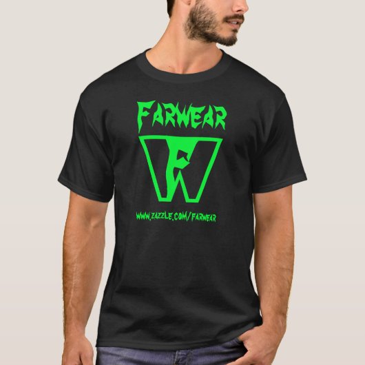 Farwearの黒 Tシャツ (正面)