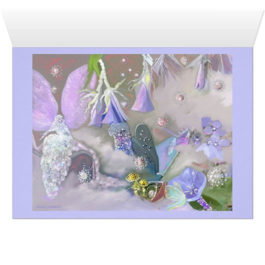 Fary in Her Small World，カード (内部横(下))