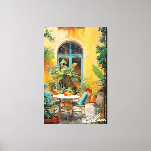 Fascination, by artist Bella Catza キャンバスプリント (正面)