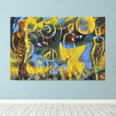 "Fascinfinity" キャンバスプリント (インサイチュ (ウッドフロア))