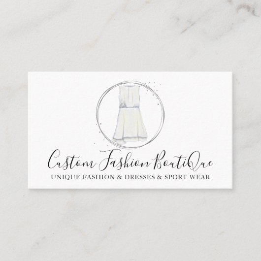 Fashion Boutique Dress 名刺 (正面)