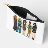 Fashion Dolls Art Pouch-Chic Accessory Bag アクセサリーポーチ (見開き)