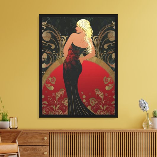 FASHION-ESQUE #4 キャンバスプリント (インサイチュ (リビング))