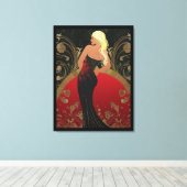 FASHION-ESQUE #4 キャンバスプリント (インサイチュ (ウッドフロア))