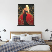 FASHION-ESQUE #4 キャンバスプリント (インサイチュ (寝室))