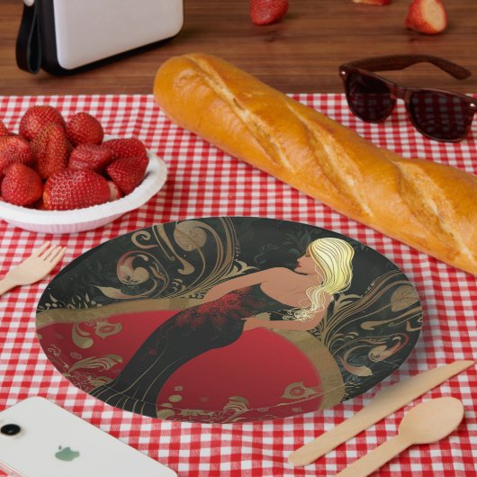 FASHION-ESQUE #4 ペーパープレート (ピクニック)