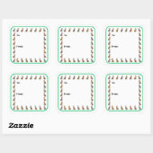 Fashion Forward Jackalope Sticker スクエアシール (シート)