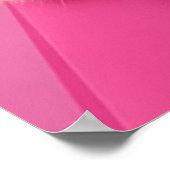 Fashion Hamster in Pink Dress - Cute Animal ポスター (角)