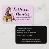 Fashion Hunter Business Card 名刺 (正面/裏面)