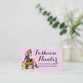 Fashion Hunter Business Card 名刺 (スタンド正面)