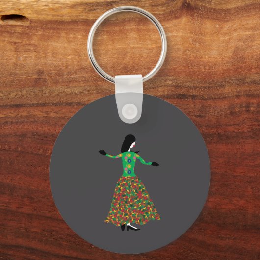 Fashion Model 01 キーホルダー (正面)