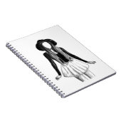 Fashion Model Zeichnung ノートブック (右側)