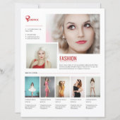 Fashion Product Promotion Flyer Template (正面)