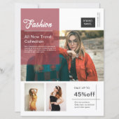 Fashion Product Promotional Flyer Template (正面)