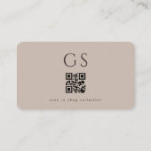 Fashion QR Code 名刺 (裏面)