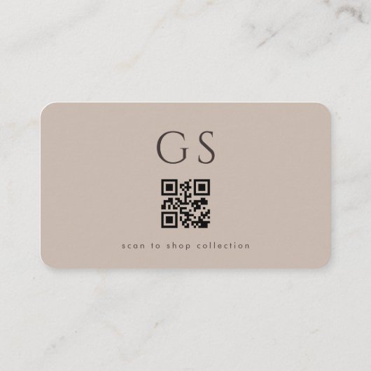 Fashion QR Code 名刺 (裏面)