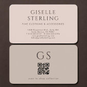 Fashion QR Code 名刺