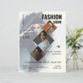 Fashion Show Flyer Template  (スタンド正面)