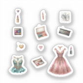 fashion stickers シール (正面)