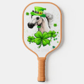 Fashion & Style Pickleball Paddle Funny Horse ピックルボールラケット (裏面)