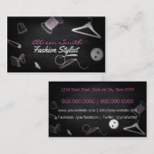 Fashion Stylist 名刺 (正面/裏面)