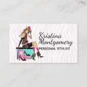 Fashion Stylist Shopper Gal 名刺 (正面)