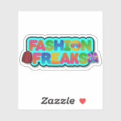 Fashion Team Logo Sticker シール (シート)