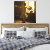 Fashionable Charleston, by Natasha Us   キャンバスプリント (インサイチュ (寝室))