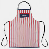 Fashionable Long Patterned Apron for Men and Women エプロン (正面)