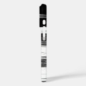 Fashionable Pattern Design in Black and White Case-Mate iPhoneケース (裏面 / 左)