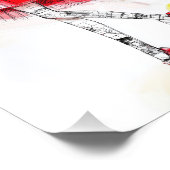 Fashionable Pretty Girl フォトプリント (角)