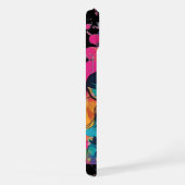  Fashionista Stilvolles Porträt Powerfrau iPhoneケース (右側面)