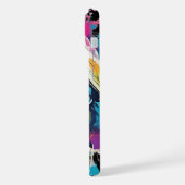  Fashionista Stilvolles Porträt Powerfrau iPhoneケース (左側面)