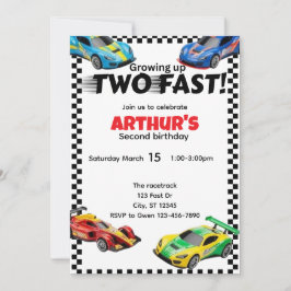 FAST誕生日への招待を2回増やす 招待状