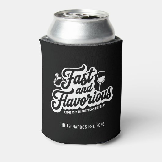 Fast and Flavorious Funny Personalized Can Coolers 缶クーラー (缶裏面)