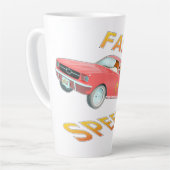 Fast and Speed Surgental 01 カフェラテマグ (左アングル)