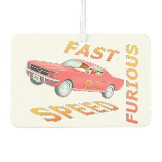 Fast and Speed Surgental 01 カーエアーフレッシュナー (正面)