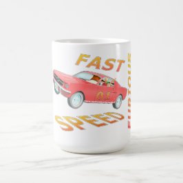 Fast and Speed Surgental 01 コーヒーマグカップ