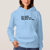 Fast & Bulbousタイト。 パーカ (正面)