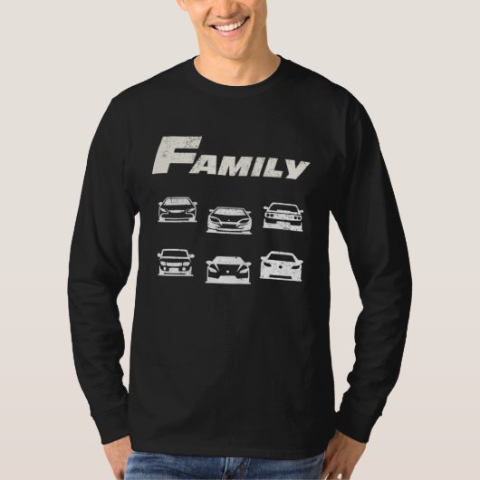 Fast Car Family   1 Tシャツ (正面)