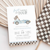 Fast, Curious & Four Racing 4th Birthday  招待状