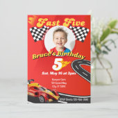 Fast Five, Picture Racing 5th Birthday 招待状 (スタンド正面)