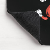 Fast Food Funny Pun Working Out Running Jogging Gy マウスパッド (コーナー)