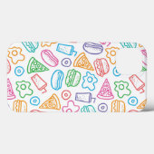 Fast food pattern Case-Mate iPhoneケース (裏面 (横))