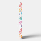 Fast food pattern Case-Mate iPhoneケース (裏面 / 左)