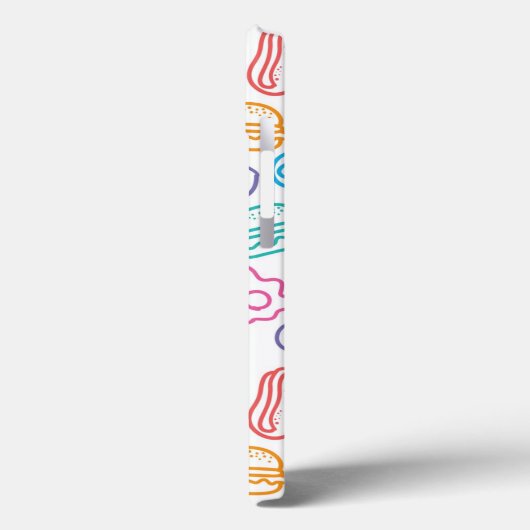 Fast food pattern Case-Mate iPhoneケース (裏面 / 左)