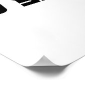 Fast Forward – Bold Red Motivation Quote Design ポスター (角)