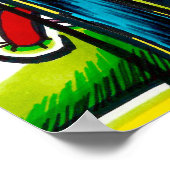 Fast Frankie™/Heavy Metal Monster ポスター (角)