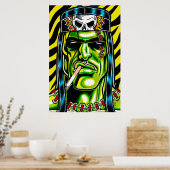 Fast Frankie™/Heavy Metal Monster ポスター (キッチン)