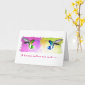 Fast Friends友情グリーティングカード カード (黄色い花)